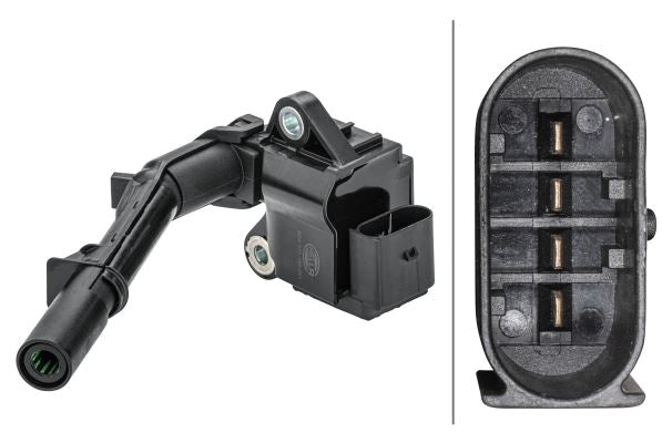 Hella Ignition Coil for Mercedes-Benz, OEM quality, OEM 274 906 14 00, MPN 5DA 358 168-391