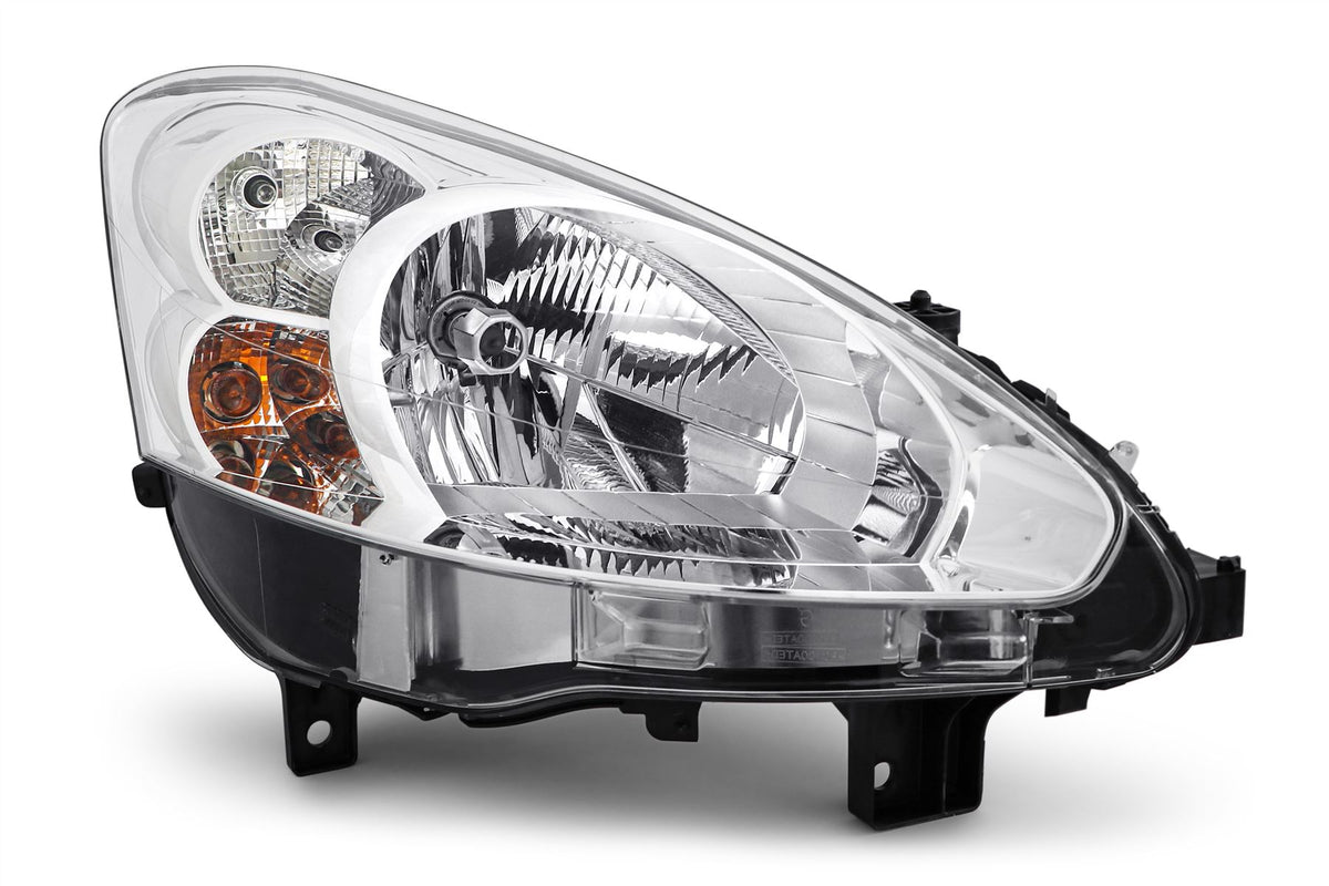 Peugeot Partner Right Headlight, Valeo OEM, OEM 9677202280, MPN 44784