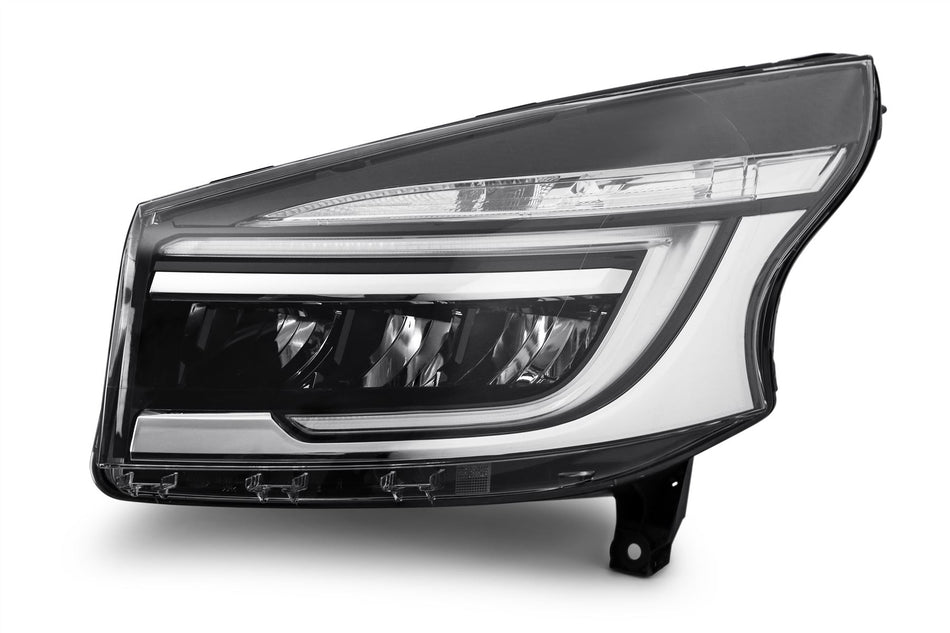 Renault Trafic Left Headlight, Hella OEM, OEM 260103591R, MPN 1LX 014 031-111