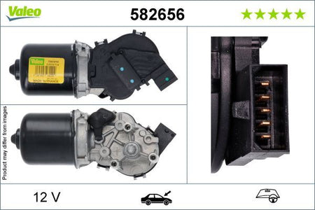 Audi TT Front Wiper Motor, Valeo OEM, OEM 8N0955113A, MPN 582656