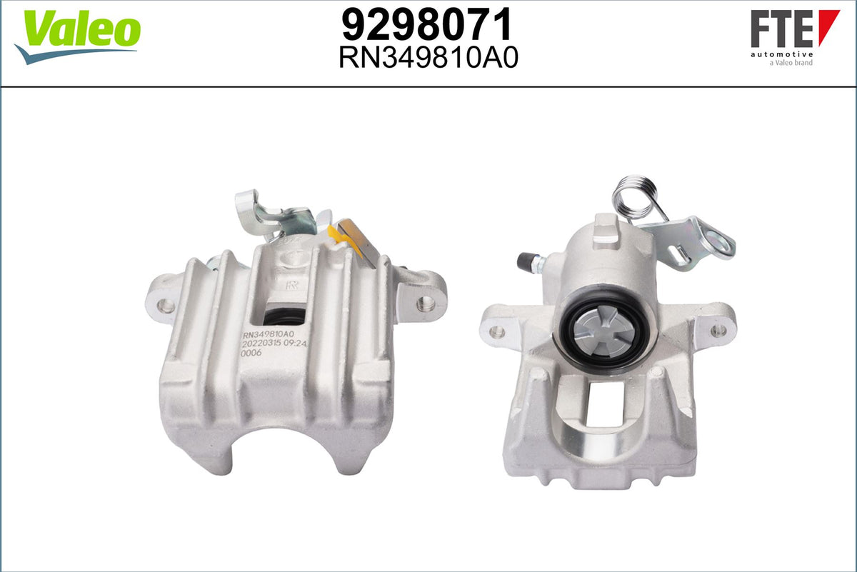 Valeo Right Brake Caliper Right for Audi, Volkswagen & more, OEM quality, OEM 6Q0615424A, MPN 9298071
