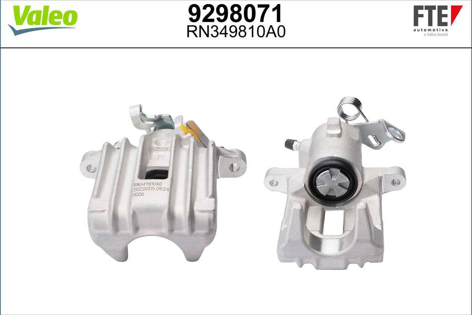 Valeo Right Brake Caliper Right for Audi, Volkswagen & more, OEM quality, OEM 6Q0615424A, MPN 9298071