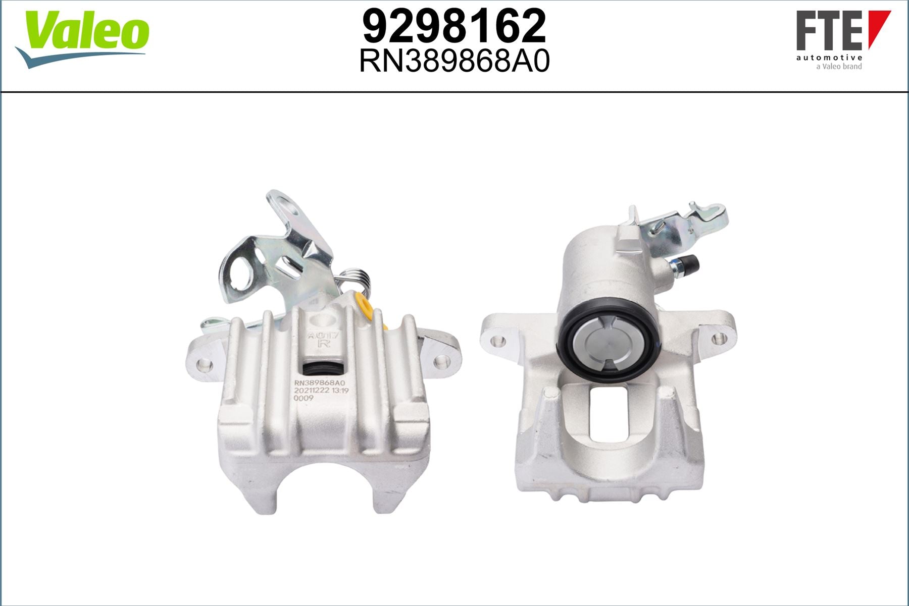 Valeo Right Brake Caliper Right for Volkswagen, Seat & more, OEM quality, OEM 1K0615424A, MPN 9298162