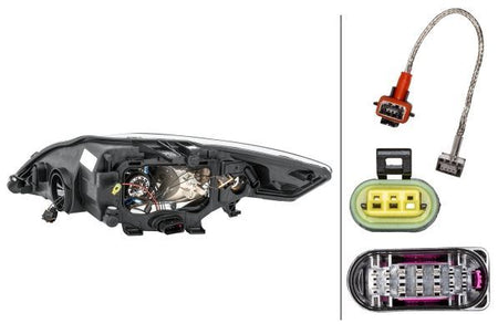 Hella Xenon Right Headlight for Ford, OEM quality, OEM 1457689 - View 4