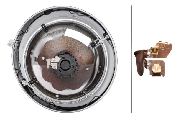 Volkswagen Kaefer Headlight | Hella OEM 111 941 039 - View 2