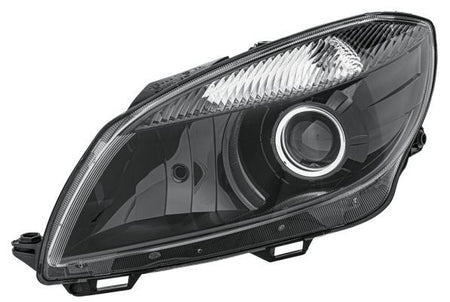 Hella Left Headlight for Skoda, OEM quality, OEM 5J1941015J, MPN 1EL 010 417-491