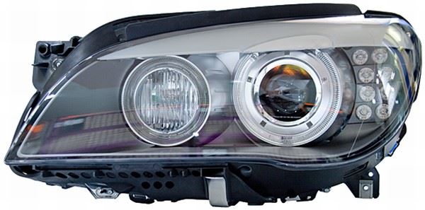 BMW 7 Series Left Headlight, Hella OEM, OEM 63 11 7 182 153, MPN 1ZS 354 690-051