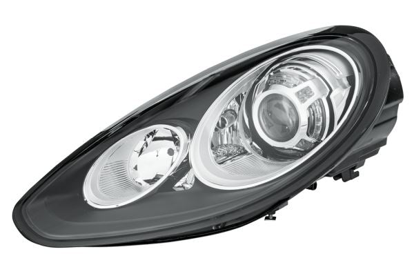 Porsche Panamera Left Headlight, Hella OEM, OEM 970.631.069.75, MPN 1ZT 011 099-531