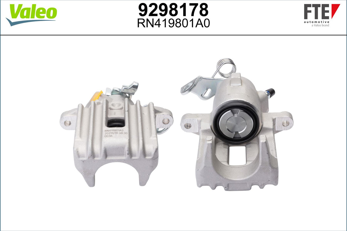 Valeo Left Brake Caliper Left for Skoda, Volkswagen & more, OEM quality, OEM 1J0615423A, MPN 9298178