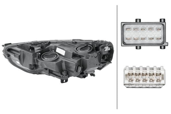 Vauxhall Insignia Right Headlight, Hella OEM - View 3