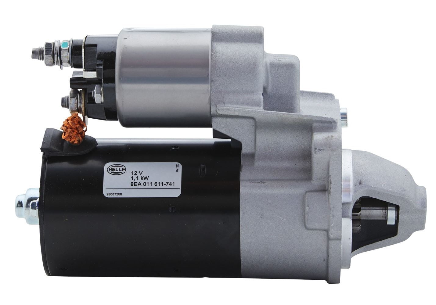 Hella Starter Motor for Fiat, Alfa Romeo & more, OEM quality, OEM 51804744, MPN 8EA 011 611-741