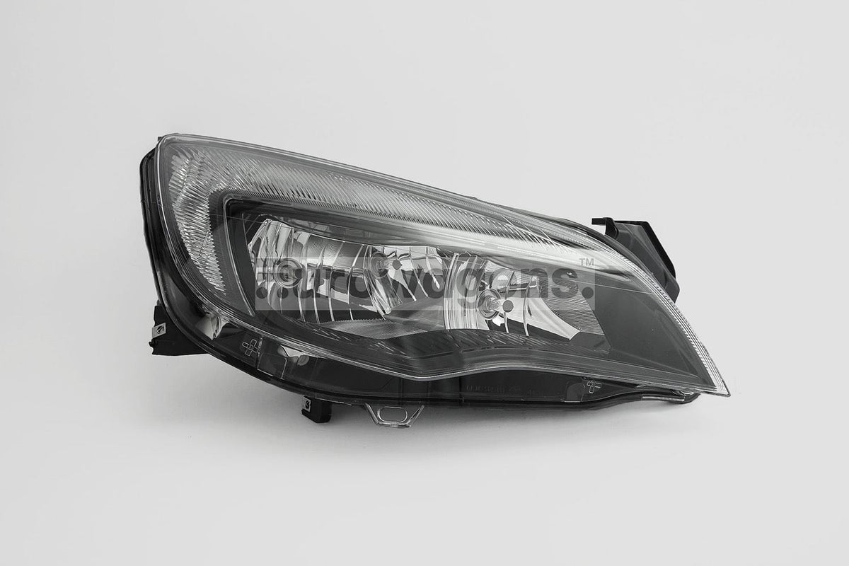 Hella DRL Right Headlight for Vauxhall, OEM quality, OEM 1216218, MPN 1LG 010 011-401