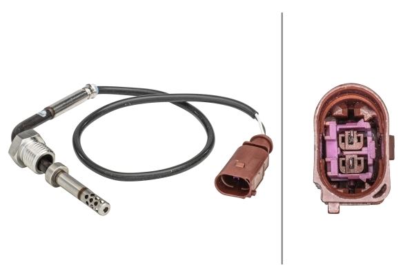 Hella Exhaust Gas Temperature Sensor for Audi & Volkswagen, OEM quality, OEM 059906088CE, MPN 6PT 358 181-301