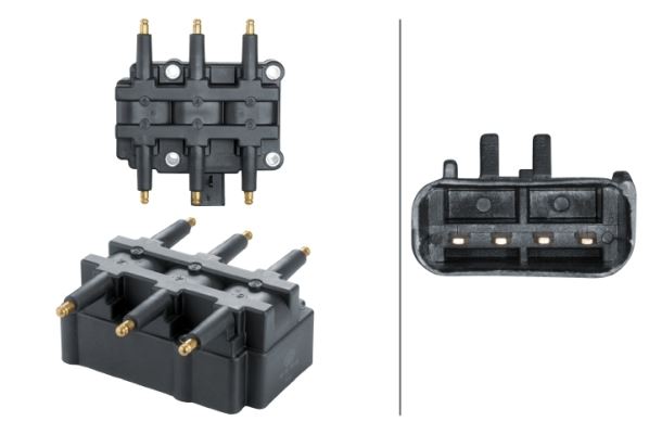 Hella Ignition Coil for Chrysler, OEM quality, OEM 56032520AB, MPN 5DA 358 168-241