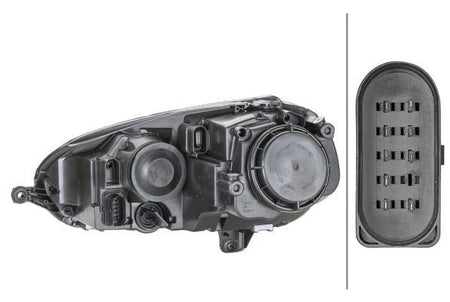 Hella Left Headlight for Volkswagen, OEM quality, OEM 1K6941029P - View 4