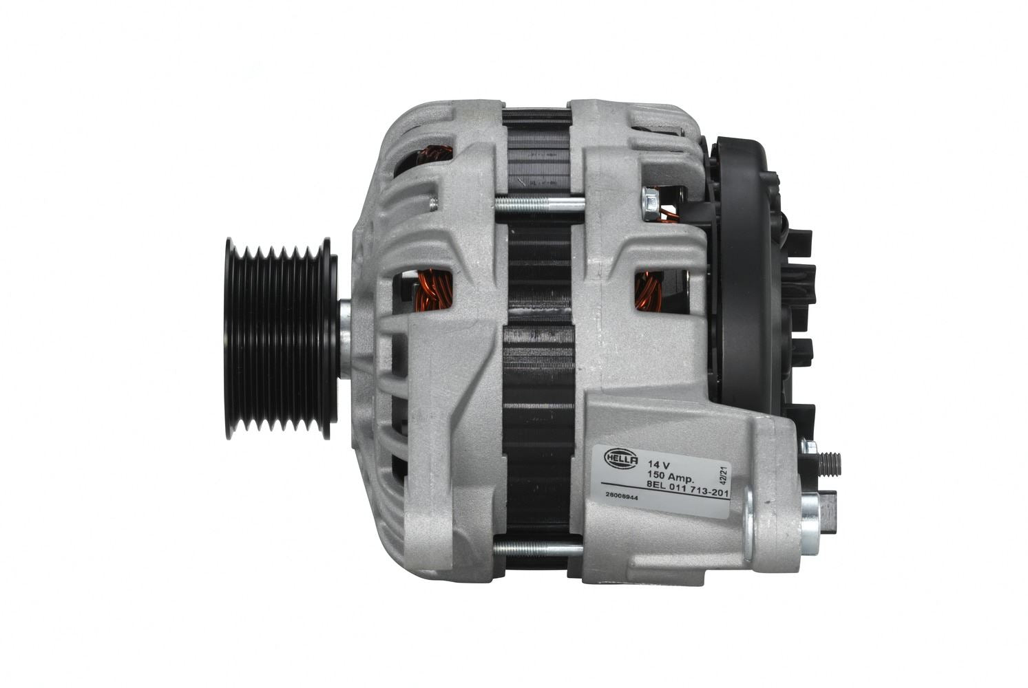 Fiat Ducato Alternator, Hella OEM, OEM 504385134, MPN 8EL 011 713-201