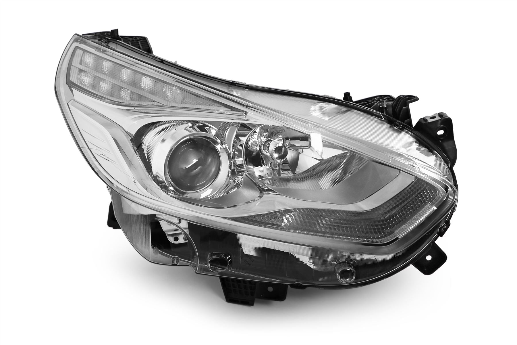 Ford Galaxy Right Headlight, Valeo OEM, OEM EM2B13W029KE, MPN 46673