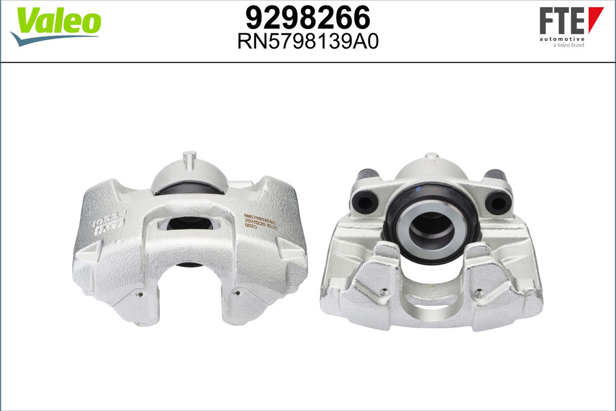 Valeo Left Brake Caliper Left for Cadillac, Fiat & more, OEM quality, OEM 542540, MPN 9298266