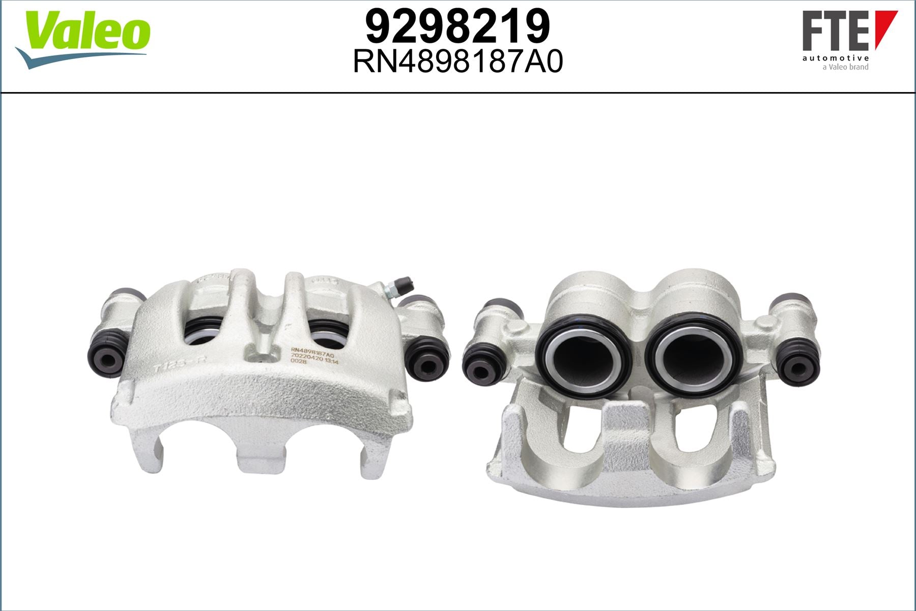 Valeo Right Brake Caliper Right for Mercedes-Benz, OEM quality, OEM 0044202883, MPN 9298219
