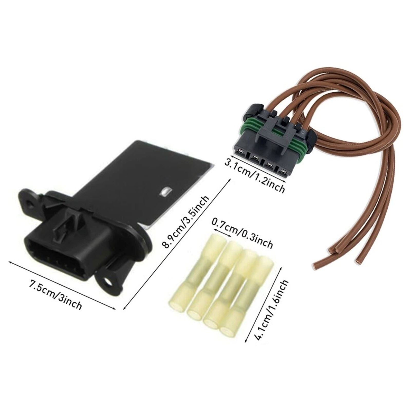 Blower Motor Resistor - for Toyota - OEM 8713804050 | Eurowagens - View 8