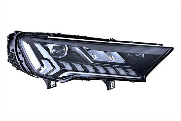 Audi Q7 Right Headlight, Hella OEM, OEM 4M0941040A - View 2