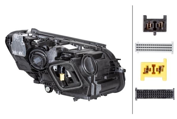 Mercedes-Benz C-Class W205 Left Headlight, Hella OEM, OEM A2059069305 - View 3