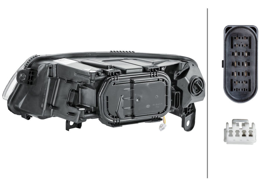 Hella Bi-Xenon Right Headlight – Audi | OEM 4F0 941 004 BP - View 2