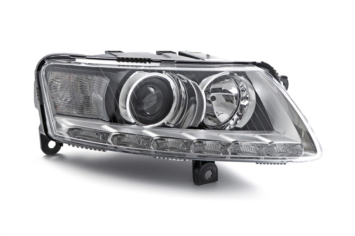Hella Bi-Xenon LED DRL Right Headlight for Audi, OEM quality, OEM 4F0941030DF, MPN 1LL 009 925-541