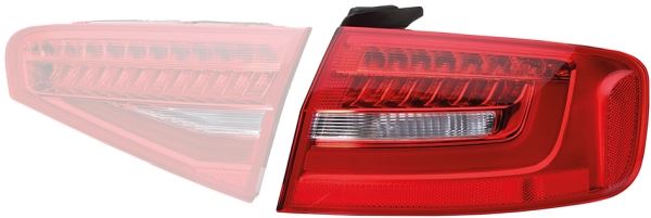 Audi A4 B8 Left Rear Light, Hella OEM, OEM 8K5 945 095 AD - View 2