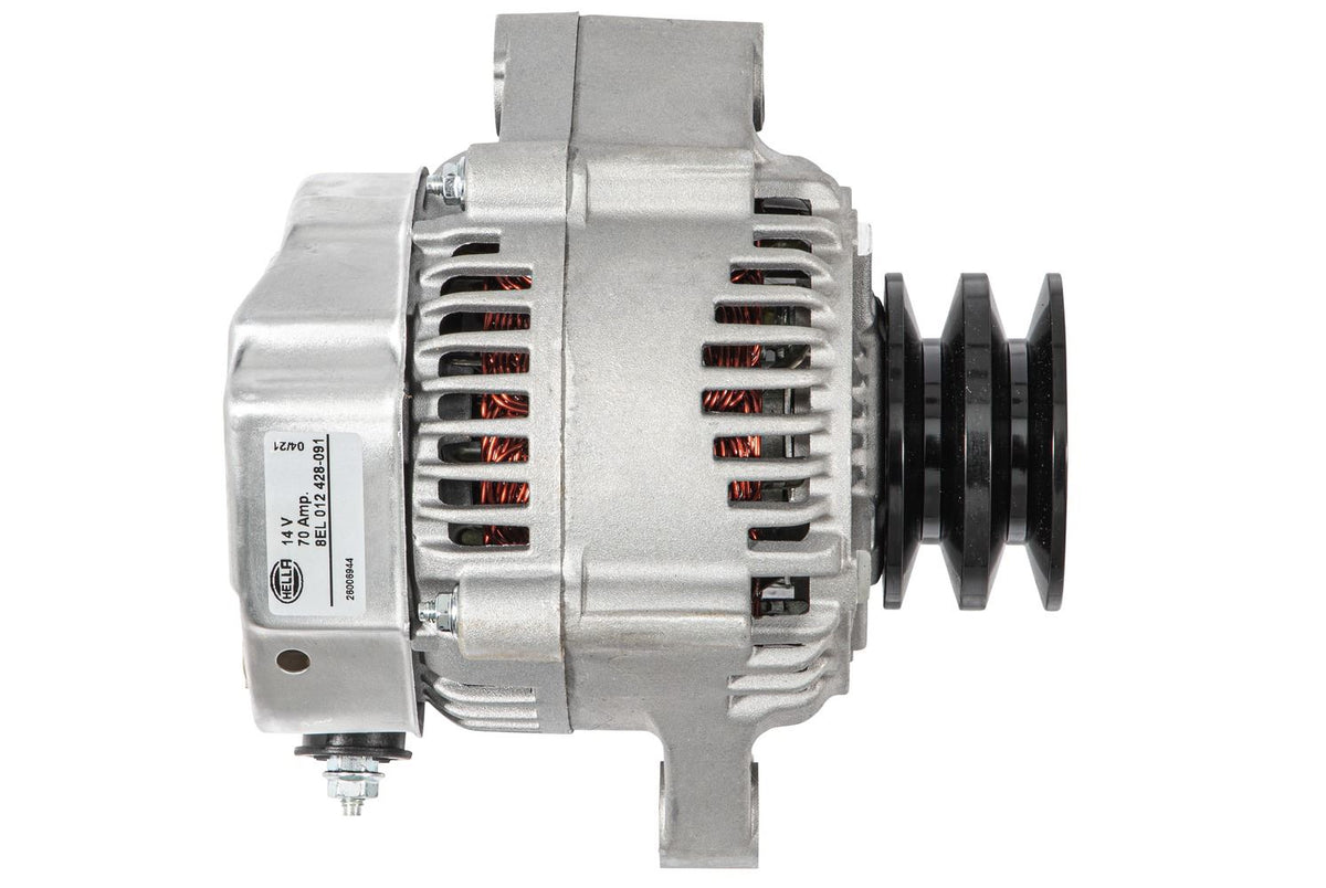 Toyota Land Cruiser Alternator, Hella OEM, OEM 27060-67030 - View 2