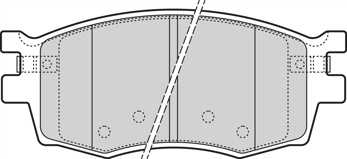 Valeo Front Brake Pad Set for Kia & Hyundai, OEM quality, OEM 58101-1GE00, MPN 301868
