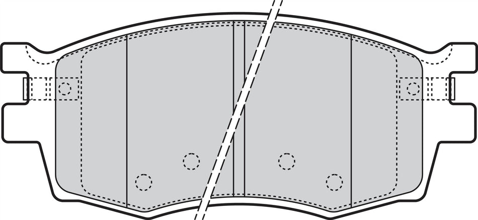 Valeo Front Brake Pad Set for Kia & Hyundai, OEM quality, OEM 58101-1GE00, MPN 301868