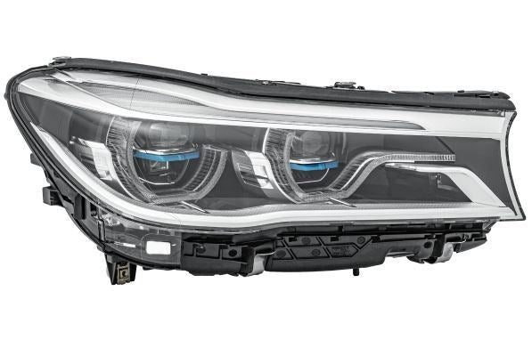 BMW 7 Series Right Headlight, Hella OEM, OEM 63117408702 - View 2