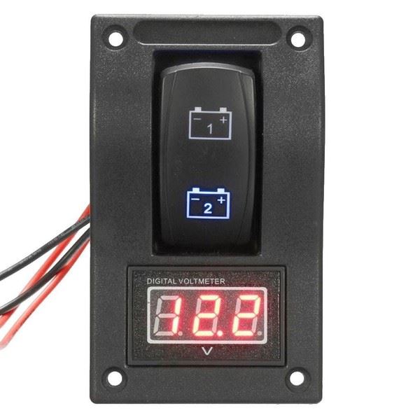 Dual Battery Test Panel Switch - OEM 3-POSITION | Eurowagens