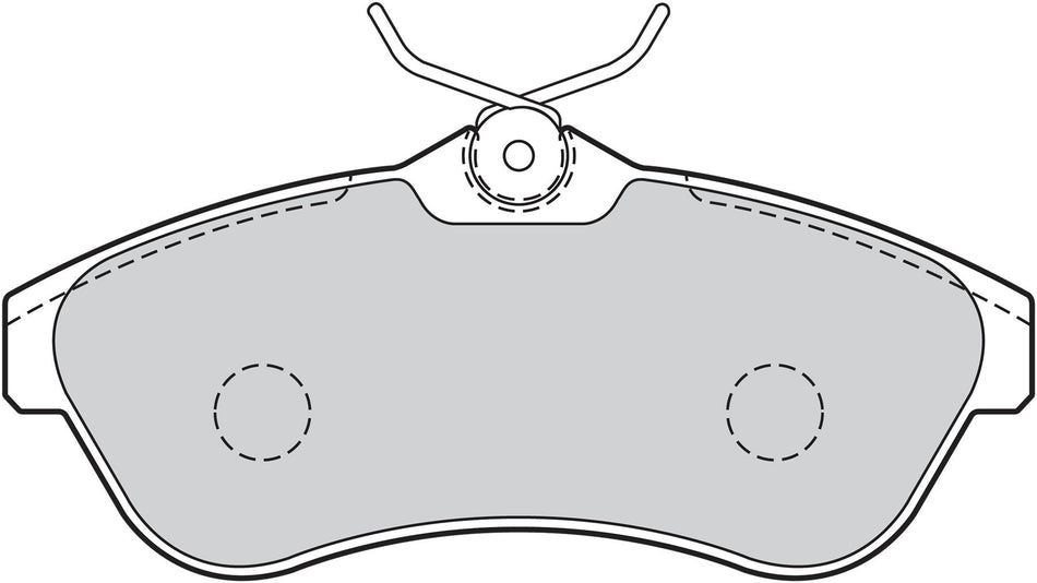 Valeo Front Brake Pad Set for Citroen, OEM quality, OEM 4252-37, MPN 302032