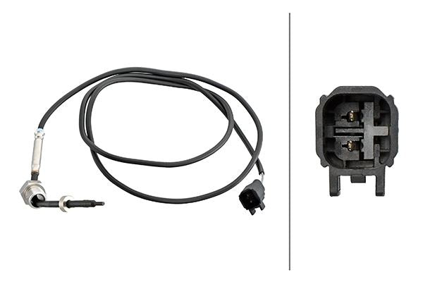 Ford Ranger Exhaust Gas Temperature Sensor, Hella OEM, OEM 1797290, MPN 6PT 358 181-751