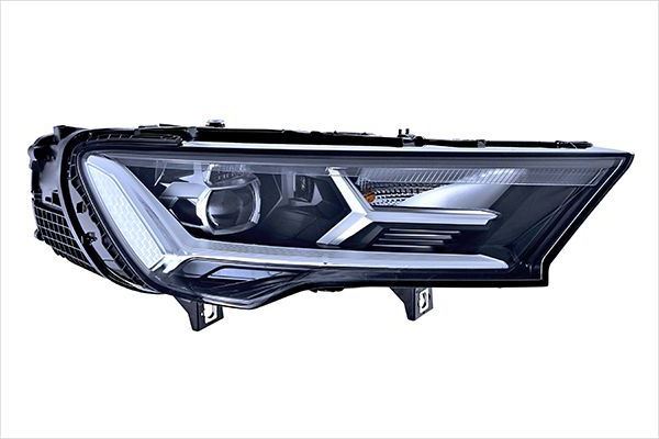 Audi Q7 Right Headlight, Hella OEM, OEM 4M0941012A, MPN 1LX 354 881-041