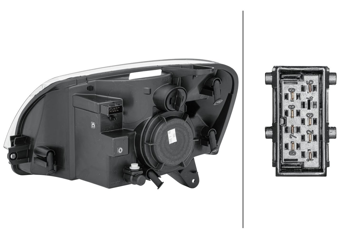 Hella Right Headlight – Peugeot & Citroen | OEM 6205.AW - View 2