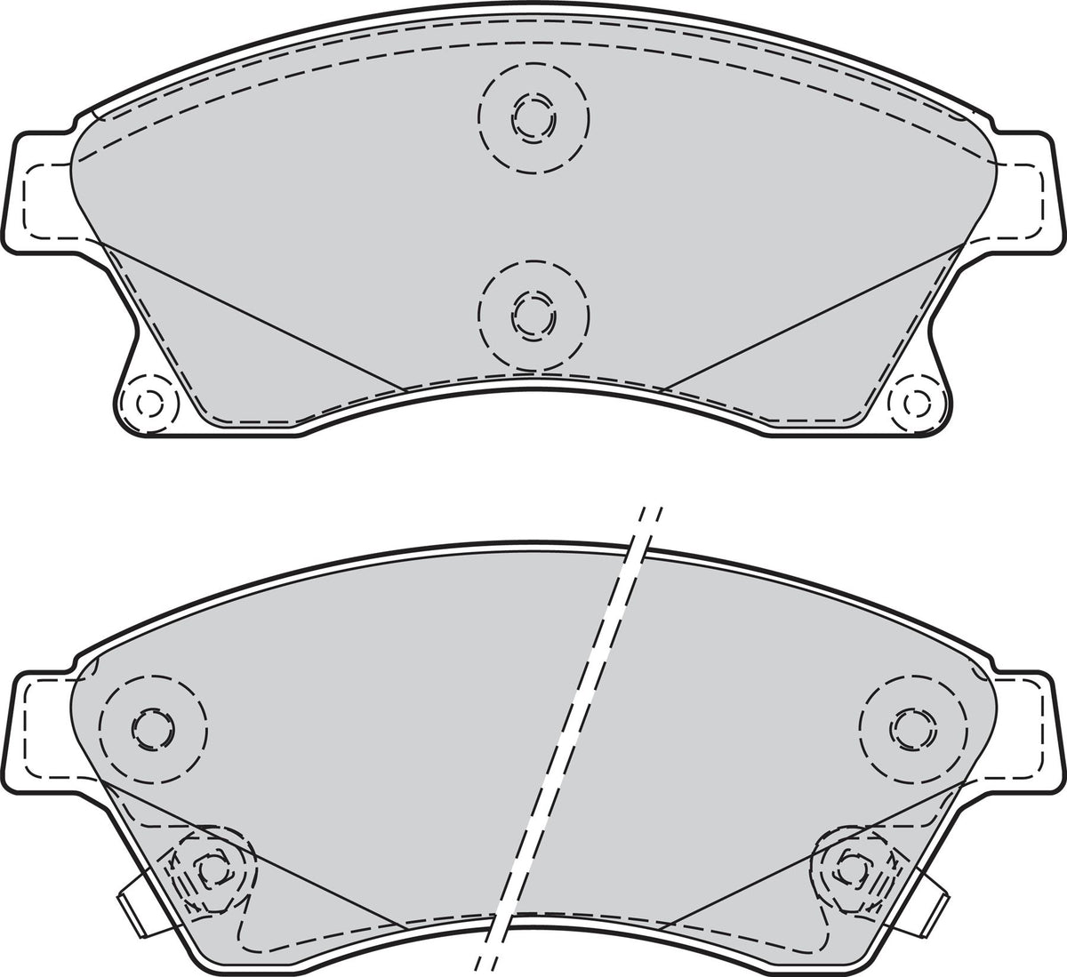 Valeo Front Brake Pad Set for Holden, Chevrolet & more, OEM quality, OEM 95 516 191, MPN 302130