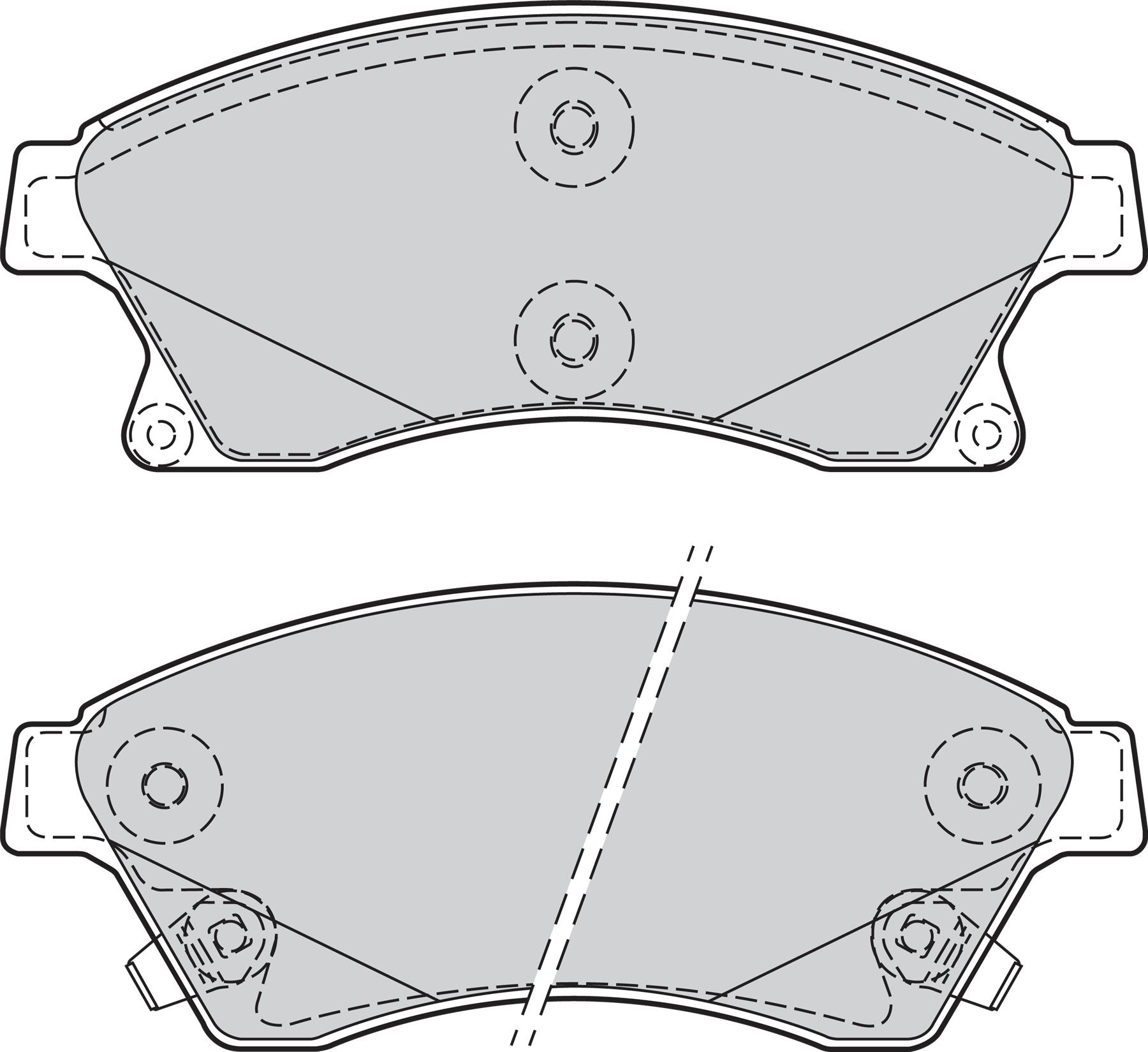 Valeo Front Brake Pad Set for Holden, Chevrolet & more, OEM quality, OEM 95 516 191, MPN 302130