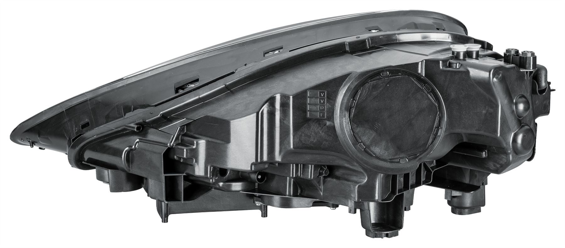 Porsche Cayenne Right Headlight, Hella OEM, OEM 9Y0 941 036 K, MPN 1EX 014 690-081