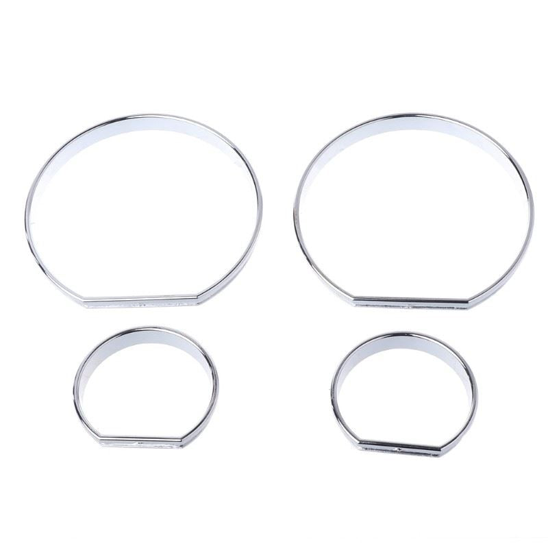 Chrome Gauge Dial Rings Bezel Trim | Eurowagens - View 2