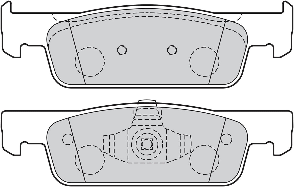 Valeo Front Brake Pad Set for Renault, Smart & more, OEM quality, OEM 410602581R, MPN 302150