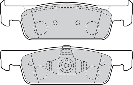 Valeo Front Brake Pad Set for Renault, Smart & more, OEM quality, OEM 410602581R, MPN 302150