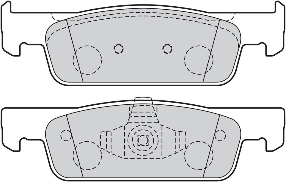 Valeo Front Brake Pad Set for Renault, Smart & more, OEM quality, OEM 410602581R, MPN 302150
