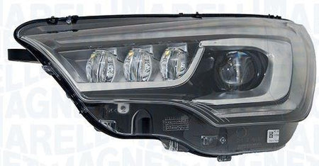 Citroen C4 Left Headlight, Magneti Marelli OEM, OEM 1613381780, MPN MHL8882