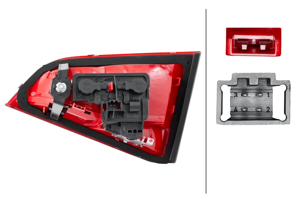 Audi A4 B8 Left Rear Light, Hella OEM, OEM 8K5 945 093 D - View 2
