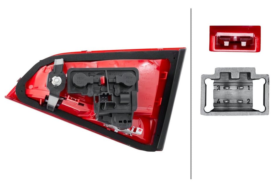 Audi A4 B8 Left Rear Light, Hella OEM, OEM 8K5 945 093 D - View 2