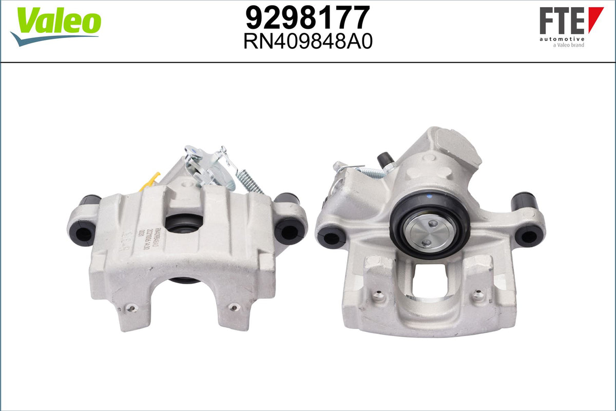 Valeo Right Brake Caliper Right for Vauxhall, OEM quality, OEM 542478, MPN 9298177