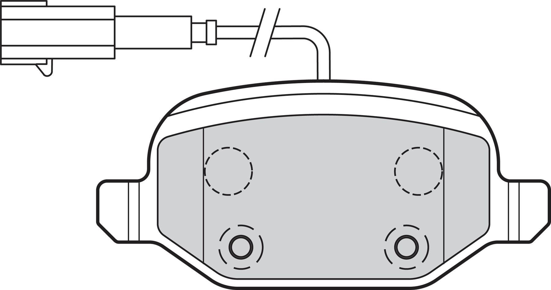 Valeo Rear Brake Pad Set for Fiat & Alfa Romeo, OEM quality, OEM 71770108, MPN 302140